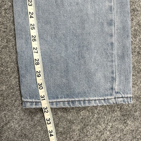 KanCan Jeans Size 15/31 Wanda Ultra High Rise 90s Straight Leg Distressed Cotton - Picture 10 of 10